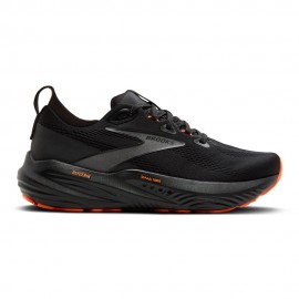 Brooks Run Vis. Pack Glycerin 22 Nero Arancio - Scarpe Running Uomo