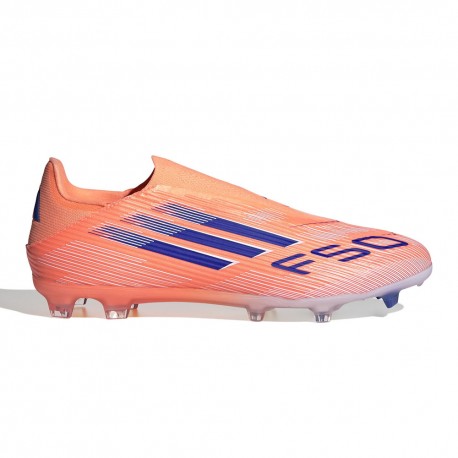 ADIDAS F50 League Fg Mg Arancio Blu - Scarpe Da Calcio Uomo