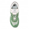 New Balance 574 Mesh Suede Verde Bianco - Sneakers Uomo