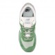 New Balance 574 Mesh Suede Verde Bianco - Sneakers Uomo