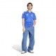 Adidas Maglia Maniche Corte Home Italia Blu Uomo