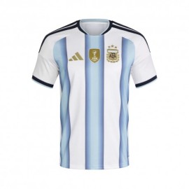 Adidas Maglia Maniche Corte Home Argentina Bianco Azzurro Uomo
