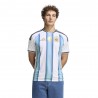Adidas Maglia Maniche Corte Home Argentina Bianco Azzurro Uomo