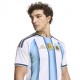 Adidas Maglia Maniche Corte Home Argentina Bianco Azzurro Uomo