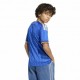 Adidas Maglia Maniche Corte Home Italia Blu Bambino