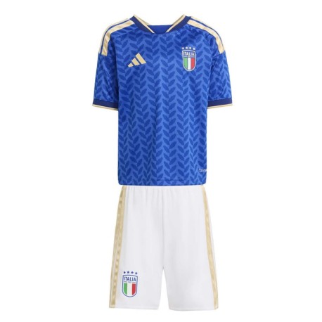 Adidas Set Mini Italia Blu Bambino