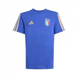 Adidas T-Shirt Italia Culture Dna Blu Bambino