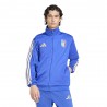 Adidas Felpa Con Zip Italia Culture Dna Blu Uomo