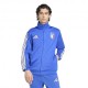 Adidas Felpa Con Zip Italia Culture Dna Blu Uomo