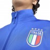 Adidas Felpa Con Zip Italia Culture Dna Blu Uomo
