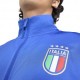 Adidas Felpa Con Zip Italia Culture Dna Blu Uomo