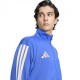 Adidas Felpa Con Zip Italia Culture Dna Blu Uomo