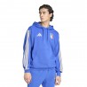 Adidas Felpa Zip E Cappuccio Italia Culture Dna Blu Uomo