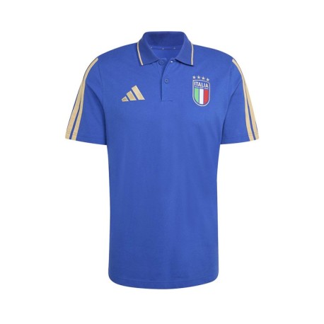 Adidas Polo Italia Culture Dna Blu Uomo
