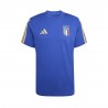 Adidas T-Shirt Italia Culture Dna Performance Blu Uomo