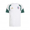 Adidas T-Shirt Italia Training Cotton Bianco Uomo