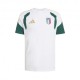 Adidas T-Shirt Italia Training Cotton Bianco Uomo