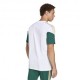 Adidas T-Shirt Italia Training Cotton Bianco Uomo