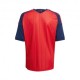 Adidas Maglia Maniche Corte Home Spagna Rosso Bambino