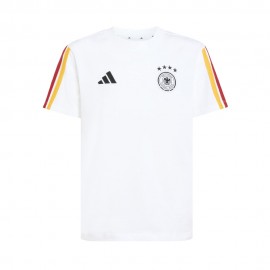 Adidas T-Shirt Cotton Tee Dna Germania Bianco Bambino