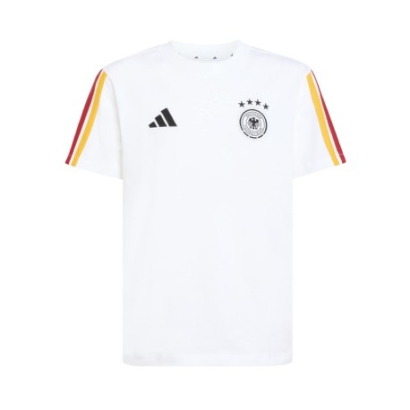 Adidas T-Shirt Cotton Tee Dna Germania Bianco Bambino