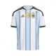 Adidas Maglia Maniche Corte Home Argentina Bianco Azzurro Bambino