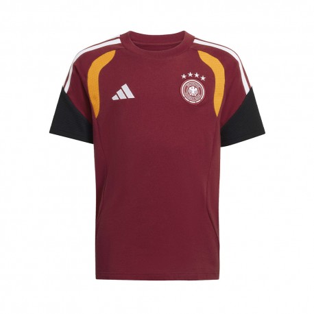 Adidas T-Shirt Training Germania Rosso Bambino