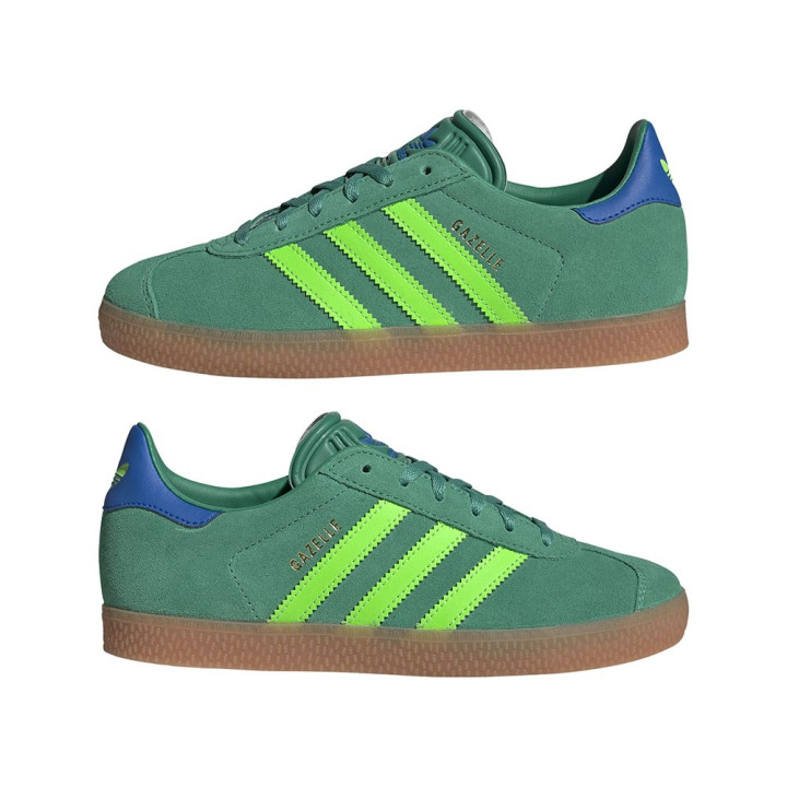 Adidas Originals Gazelle Gs Verde - Sneakers Bambino