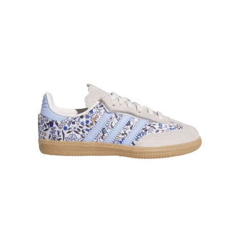 Adidas Originals Samba Og X Liberty London Bianco Multicolore - Sneakers Bambino