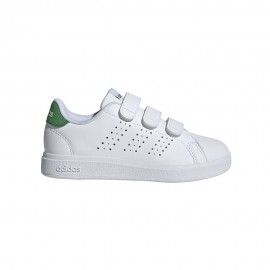 Adidas Advantage Base 2.0 Cf C Ps Bianco Verde - Sneakers Bambino