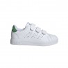 Adidas Advantage Base 2.0 Cf C Ps Bianco Verde - Sneakers Bambino