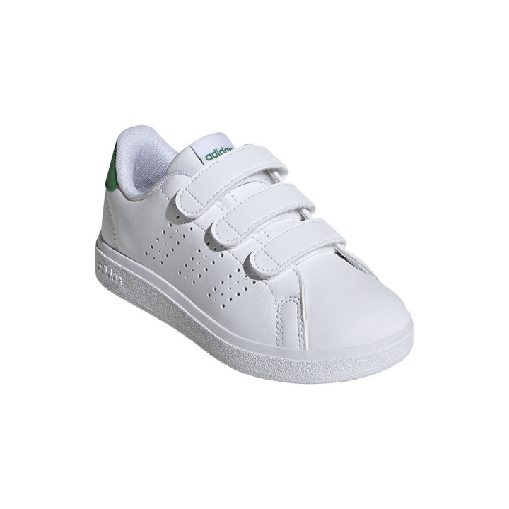 Adidas Advantage Base 2.0 Cf C Ps Bianco Verde - Sneakers Bambino