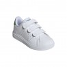 Adidas Advantage Base 2.0 Cf C Ps Bianco Verde - Sneakers Bambino
