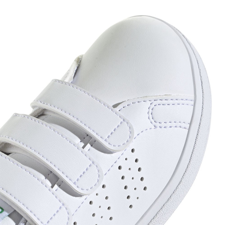 Adidas Advantage Base 2.0 Cf C Ps Bianco Verde - Sneakers Bambino