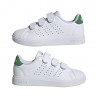 Adidas Advantage Base 2.0 Cf C Ps Bianco Verde - Sneakers Bambino