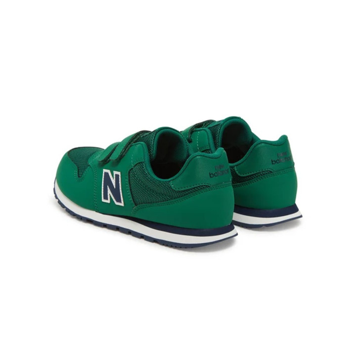New Balance 500 Gs Verde Blu - Sneakers Bambino