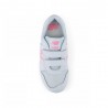 New Balance 500 Mesh Lea Psv Bianco Rosa - Sneakers Bambina