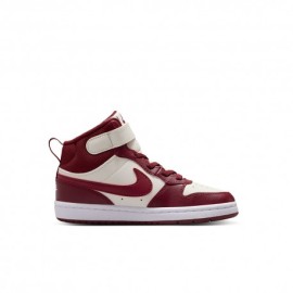 Nike Court Borough Mid 2 Ps Perla Rosso - Sneakers Bambino
