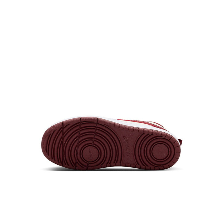Nike Court Borough Mid 2 Ps Perla Rosso - Sneakers Bambino