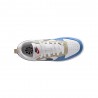 Nike Court Borough Low Recraft Gs Bianco Blu Arancio - Sneakers Bambino