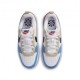 Nike Court Borough Low Recraft Gs Bianco Blu Arancio - Sneakers Bambino