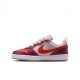 Nike Court Borough Low Recraft Gs Rosa Rosso - Sneakers Bambino