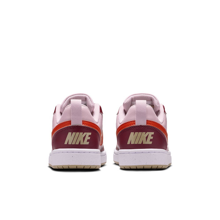 Nike Court Borough Low Recraft Gs Rosa Rosso - Sneakers Bambino