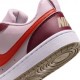 Nike Court Borough Low Recraft Gs Rosa Rosso - Sneakers Bambino