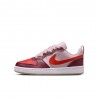 Nike Court Borough Low Recraft Gs Rosa Rosso - Sneakers Bambino