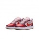 Nike Court Borough Low Recraft Gs Rosa Rosso - Sneakers Bambino