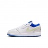 Nike Jr Air Jordan 1 Low School Gs Bianco Rosso - Sneakers Bambino