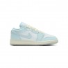 Nike Air Jordan 1 Low Se Gs Blu Bianco - Sneakers Bambino