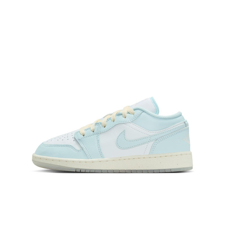 Nike Air Jordan 1 Low Se Gs Blu Bianco - Sneakers Bambino