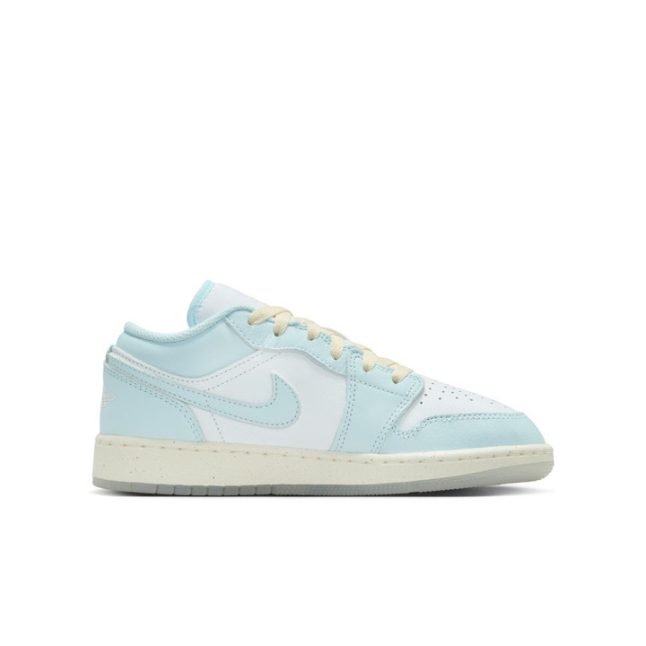 Nike Air Jordan 1 Low Se Gs Blu Bianco - Sneakers Bambino